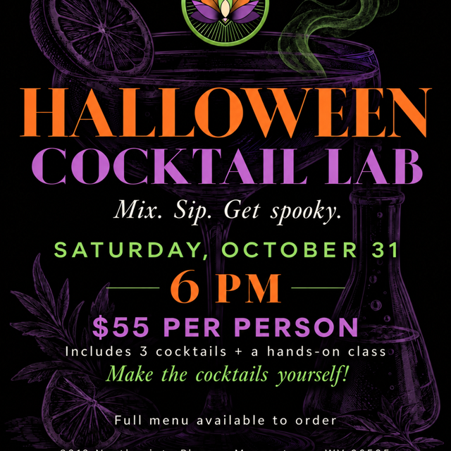 Halloween Cocktail Lab