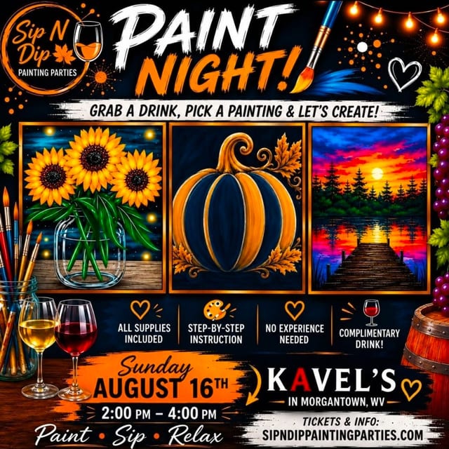 Paint & Sip with Angelina