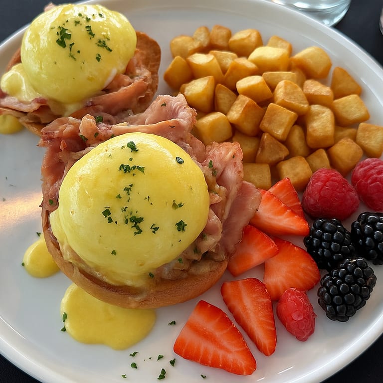 Delicious Eggs Benedict Awaits