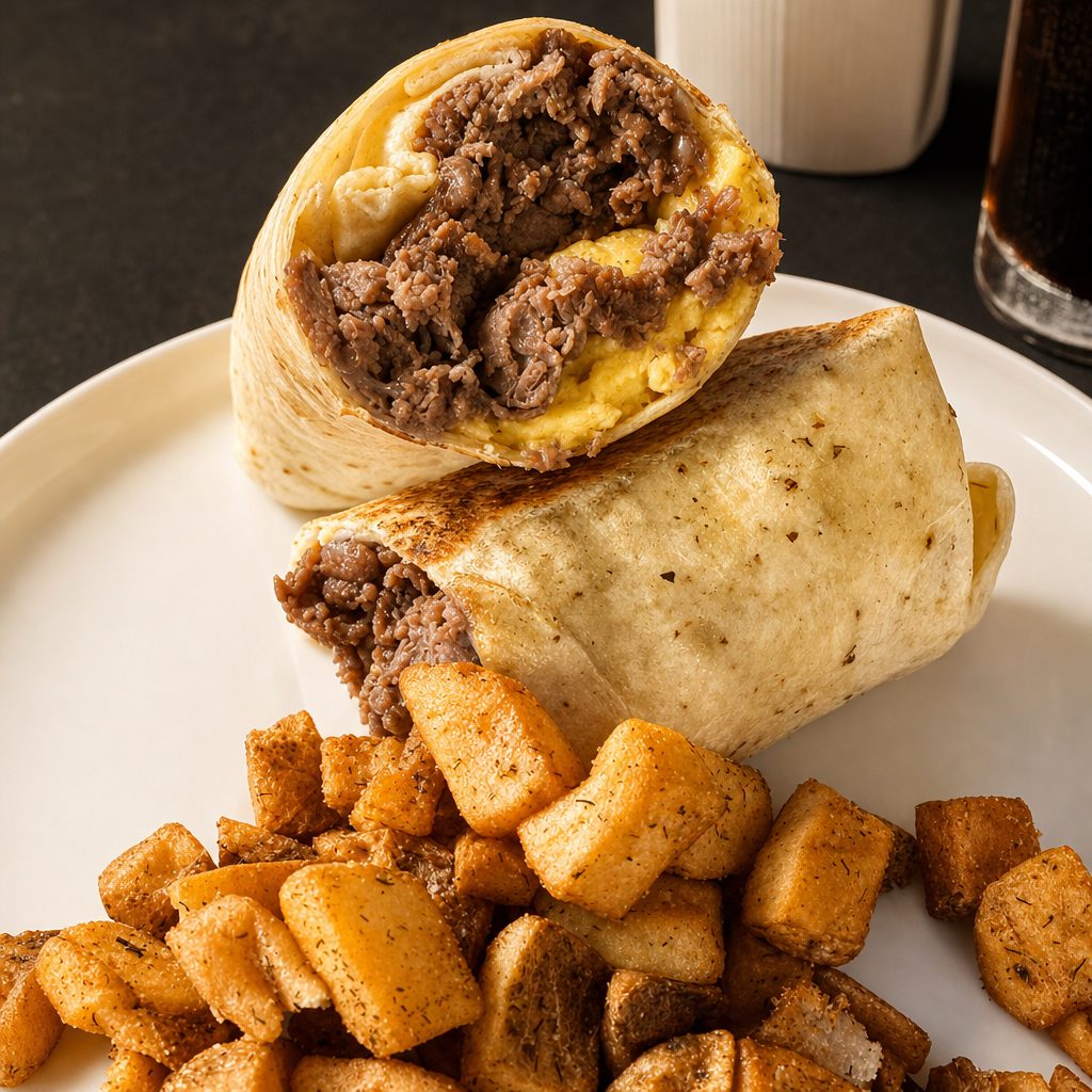 Steak & Egg Burrito.