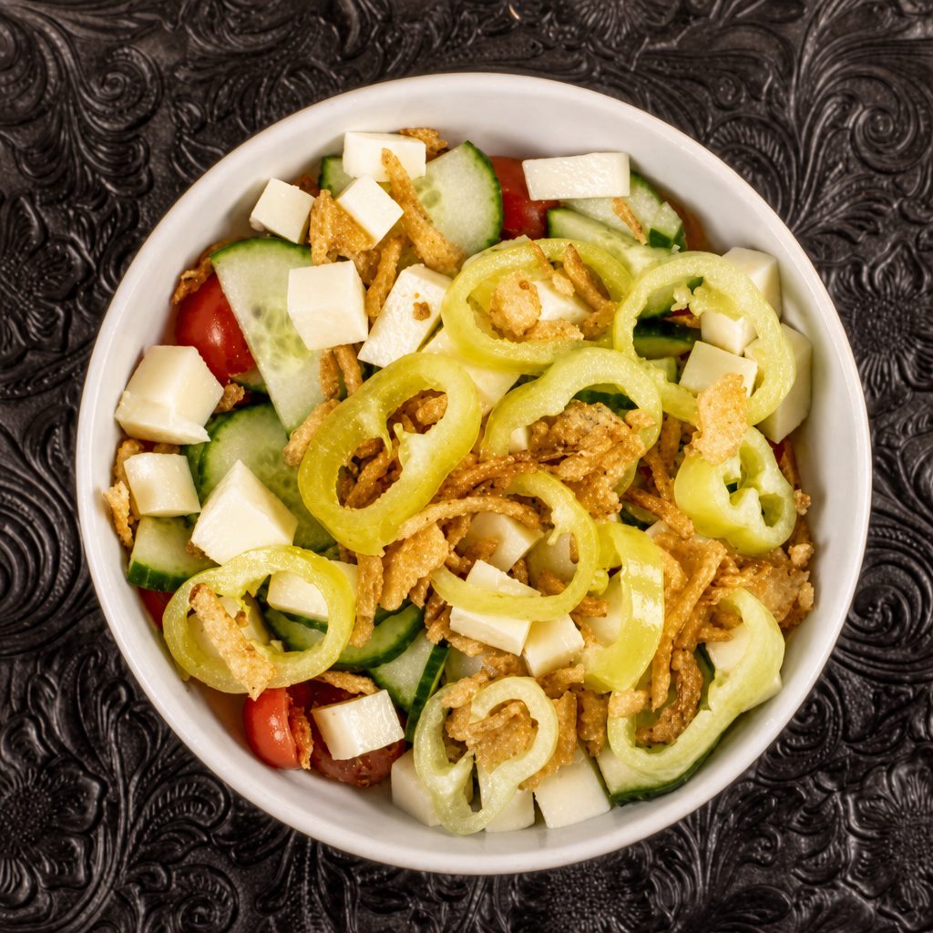 Tomato & Cucumber Salad.