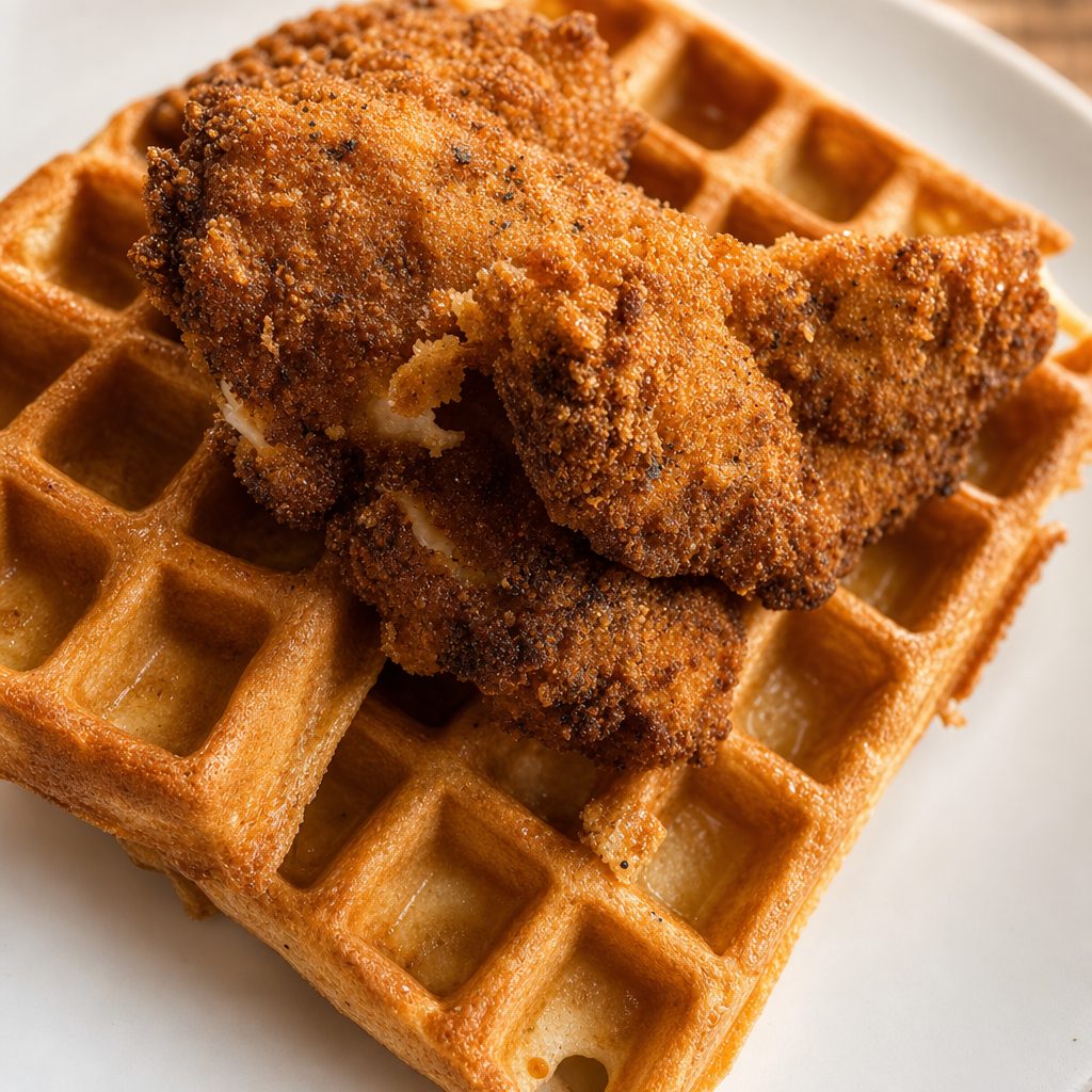 Chicken & Waffles.