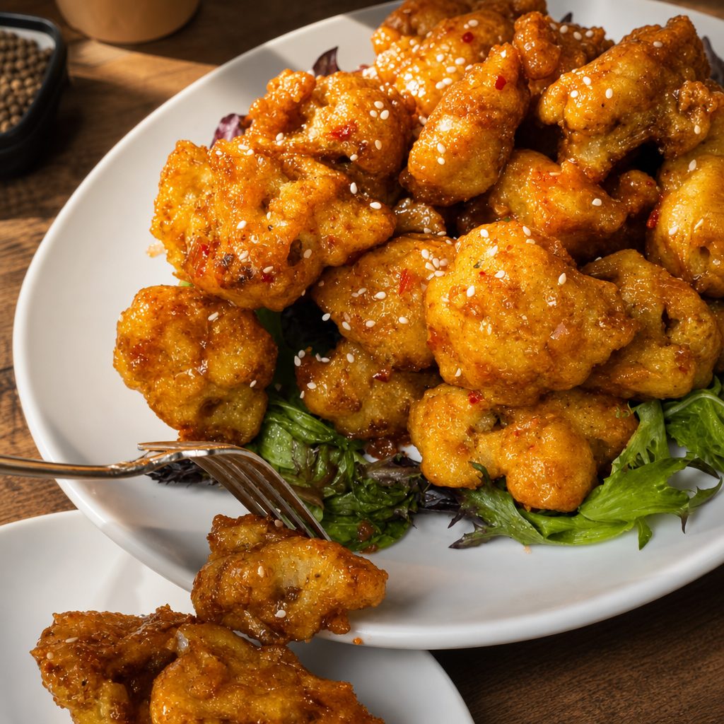 Fried Cauliflower.