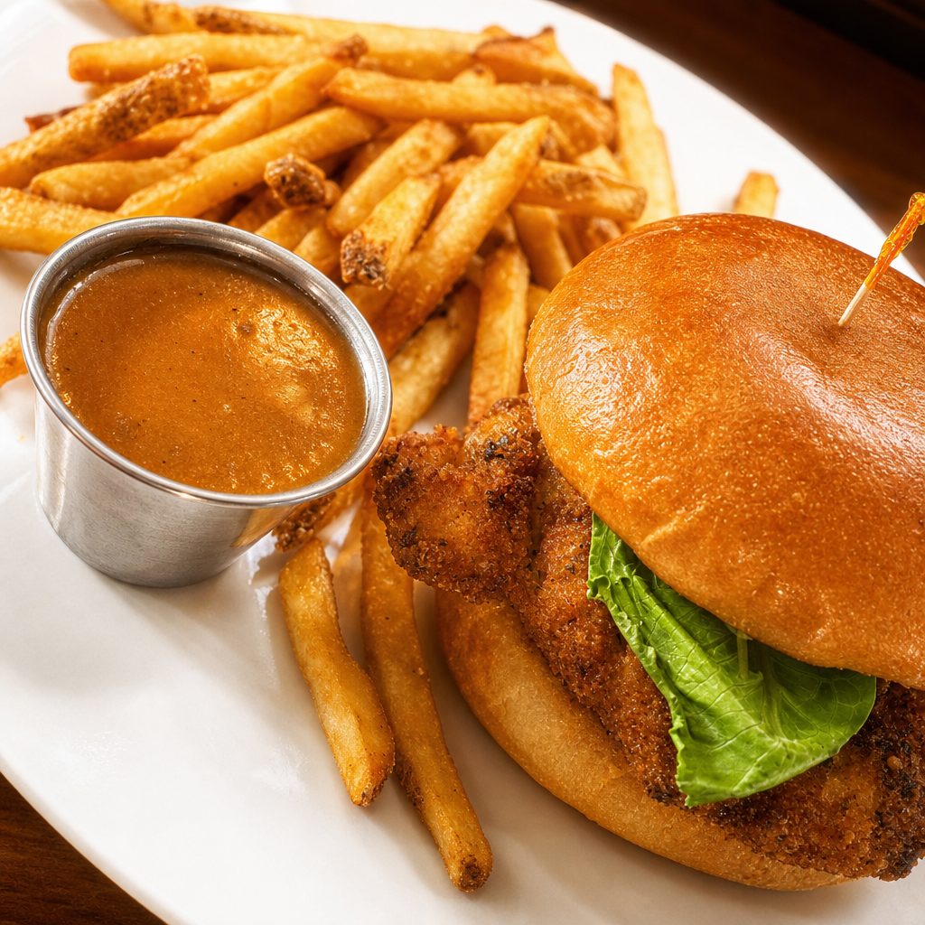Crispy Chicken Sandwich.