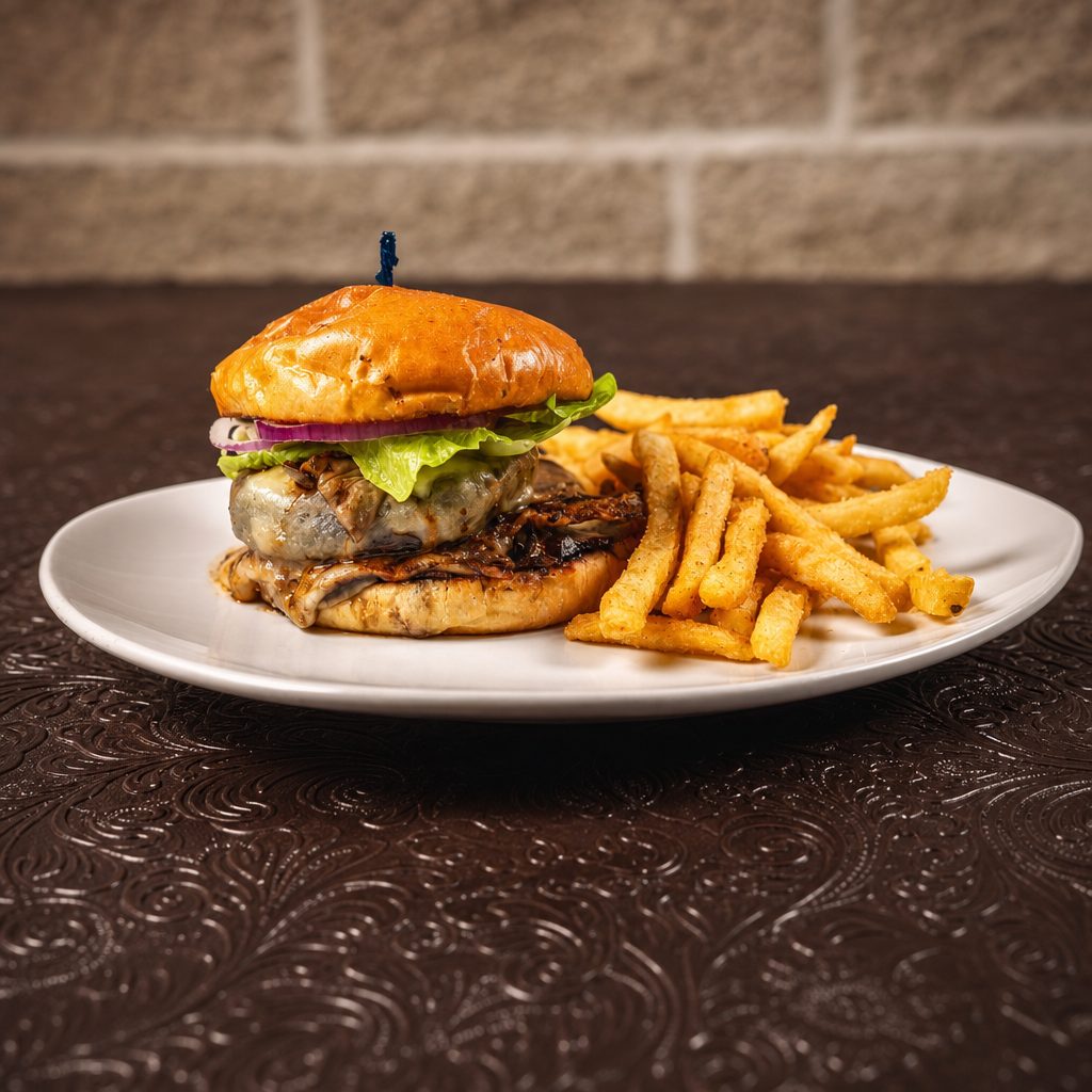 Wild Mushroom Burger.