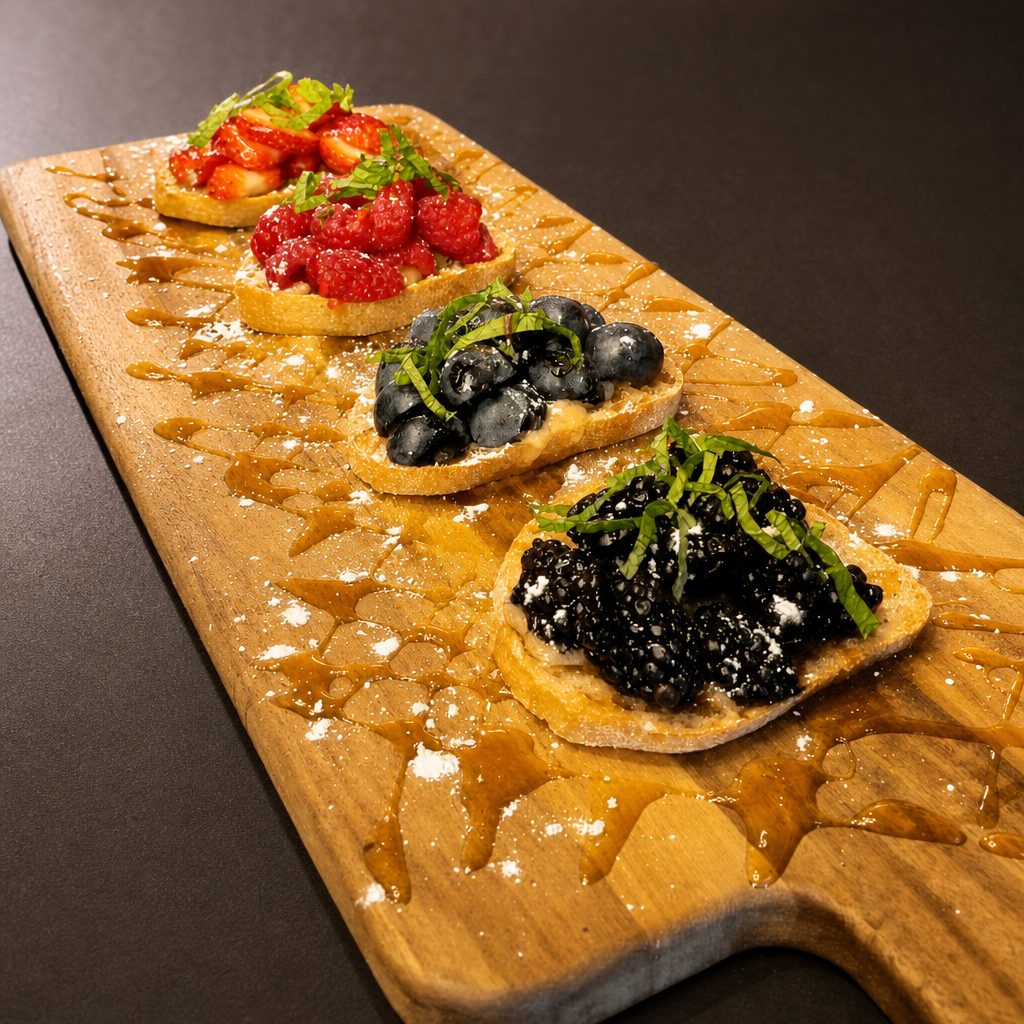 Breakfast Bruschetta.