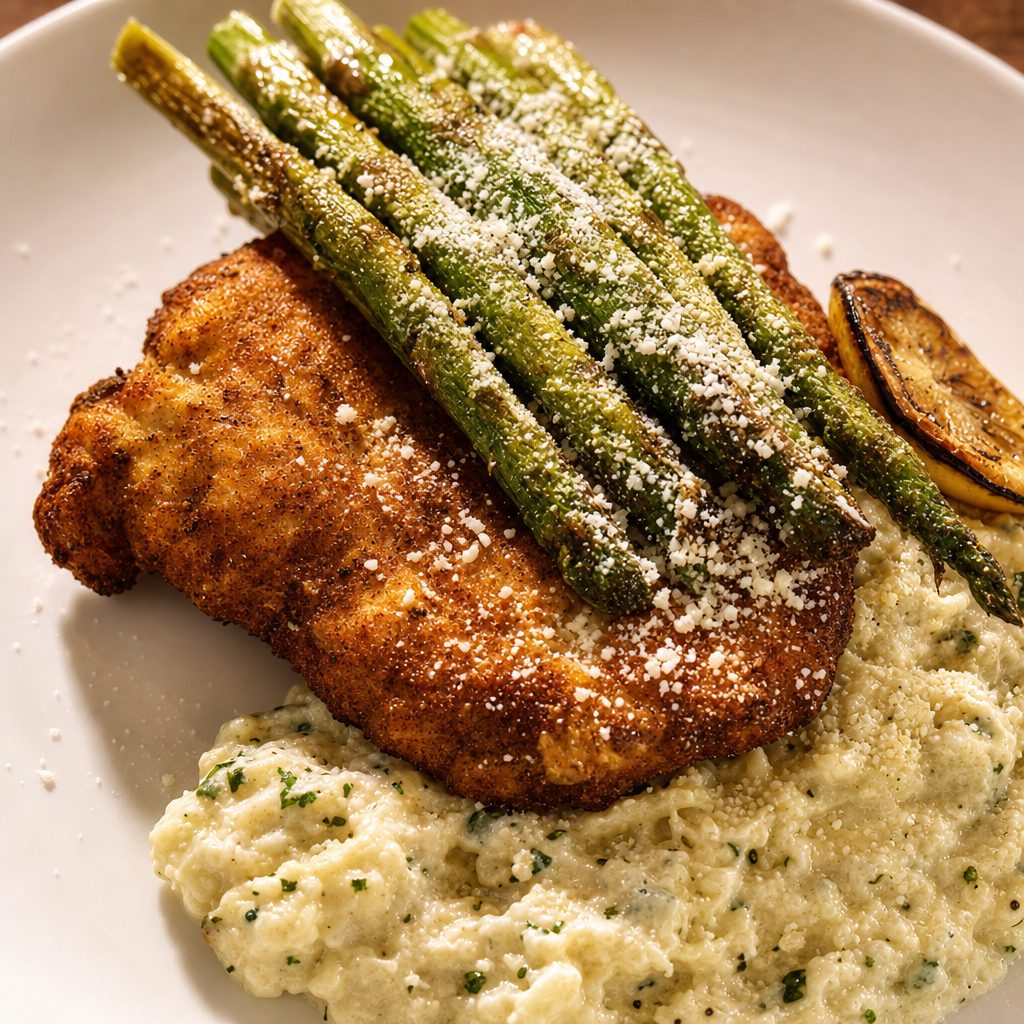Crispy Chicken Cutlet.
